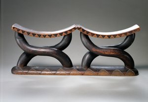 Double appuie-tête (bois)